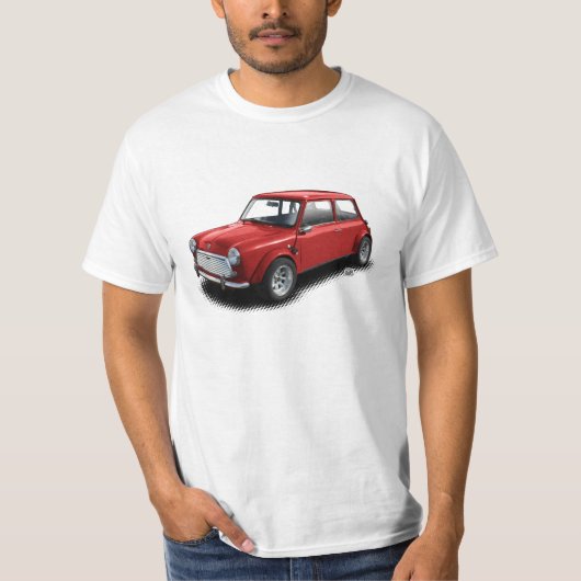 小型たる製造人のクラシックなヴィンテージの自動車1969年"小型カリフォルニア Tシャツ (正面)