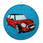 小型たる製造人のスポーツ・カーの投げ矢板 ダーツボード (正面)