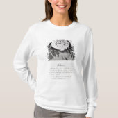 小型のクロノメーターのファクシミリ Tシャツ (正面)