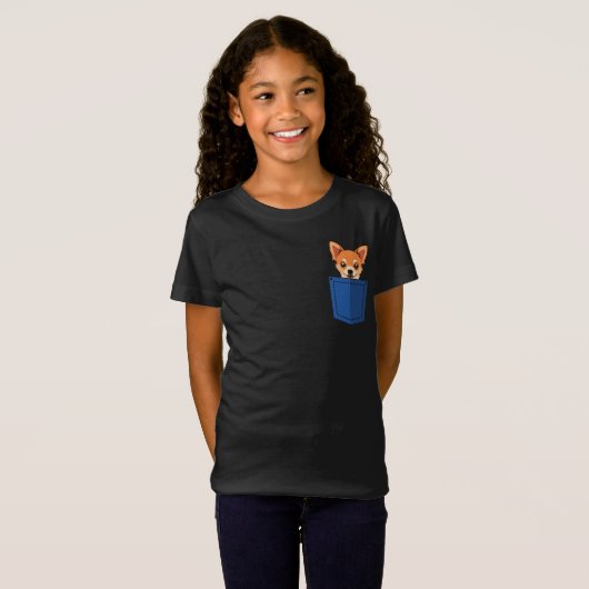 小型のワイシャツ犬ペットchiuauaの恋人のチワワ tシャツ (正面フル)