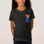 小型のワイシャツ犬ペットchiuauaの恋人のチワワ tシャツ (正面)
