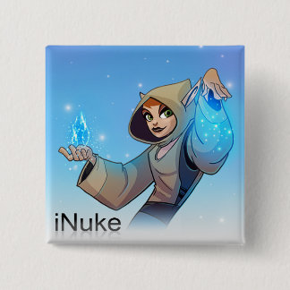 小型の伝説のiNuke Pin 缶バッジ