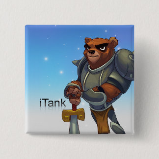 小型の伝説のiTank Pin 缶バッジ