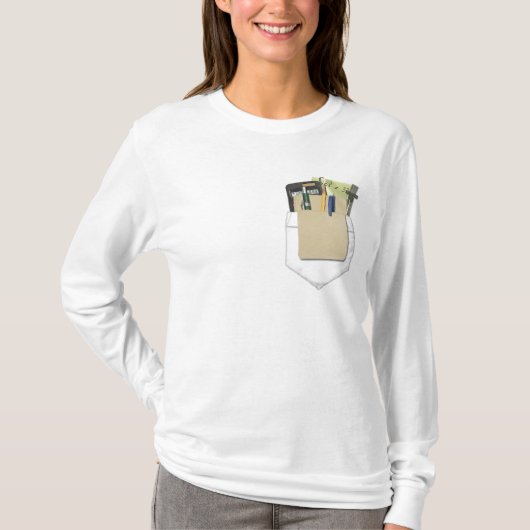小型の保護装置 Tシャツ (正面)