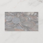 小型の変更の名刺 名刺 (裏面)