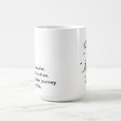 小型の教祖の天の恵みのマグ コーヒーマグカップ (中央)