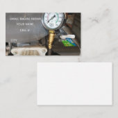 小型エンジンの修理と診断 名刺 (正面/裏面)