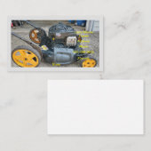 小型エンジンの修理整備士 名刺 (正面/裏面)