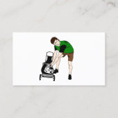 小型エンジン修理カスタム名刺 名刺 (裏面)