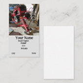 小型エンジン修理サービス 名刺 (正面/裏面)