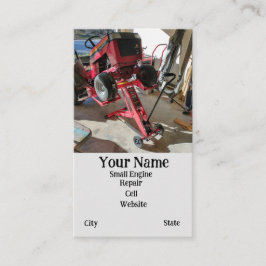小型エンジン修理サービス 名刺