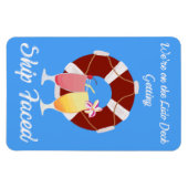 小型クルーズキャビンドアマグネット マグネット (横)