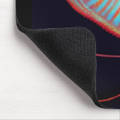 小型グラミーの熱帯魚のマウスパッド マウスパッド (コーナー)