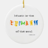 小型グランドピアノのオーナメント セラミックオーナメント (裏面)