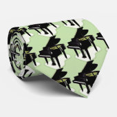 小型グランドピアノ- AquaBkg ネクタイ (ロール)