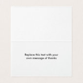 小型サンキューカード (内部フラット)