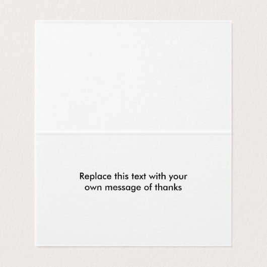 小型サンキューカード (内部フラット)