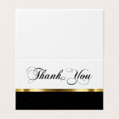 小型サンキューカード (外部フラット)