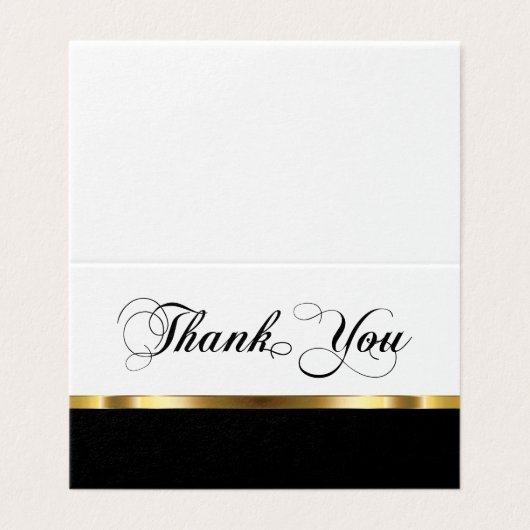 小型サンキューカード (外部フラット)