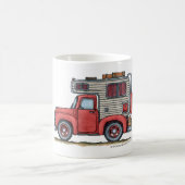 小型トラックのキャンピングカーRVのマグ コーヒーマグカップ (中央)