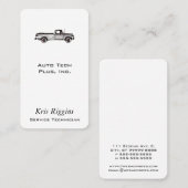 小型トラック/自動車修理/自動車ディーラー 名刺 (正面/裏面)