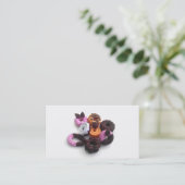 小型ドーナツ 名刺 (スタンド正面)