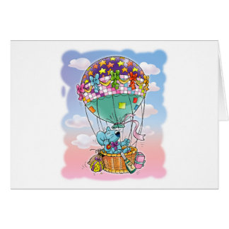 小型ネズミおよび大きい気球