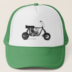 小型バイクのトラック運転手の帽子 キャップ