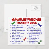 小型ピンシャー財産法2 ポストカード (正面/裏面)