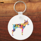 小型ピンシャー キーホルダー (正面)