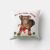 小型ピンシャー クッション (裏面)