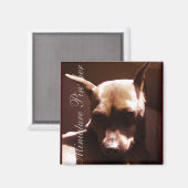 小型ピンシャー マグネット (正面/裏面)