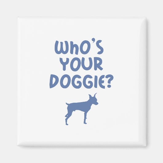 小型ピンシャー マグネット (正面)