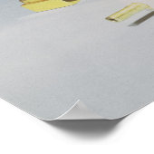 小型ブラケットクロック ポスター (角)