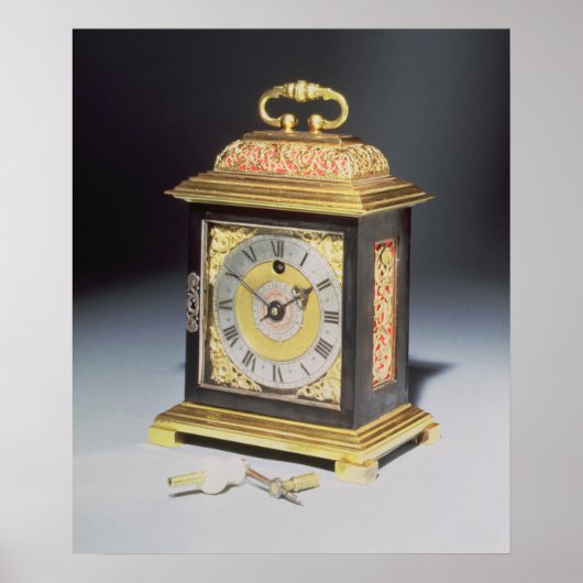 小型ブラケットクロック ポスター (正面)