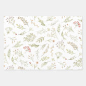 小型プリント包装紙 ラッピングペーパーシート (正面3)