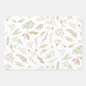 小型プリント包装紙 ラッピングペーパーシート (正面)