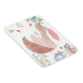 小型ホリデーマグネット マグネット (右側)