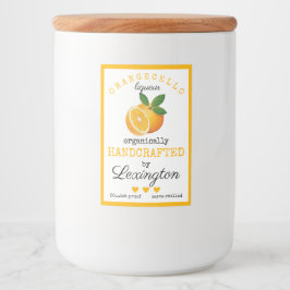 小型ボトル用Orangecelloラベル | フードラベル