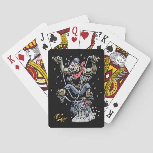 小型マイク トランプ (裏面)