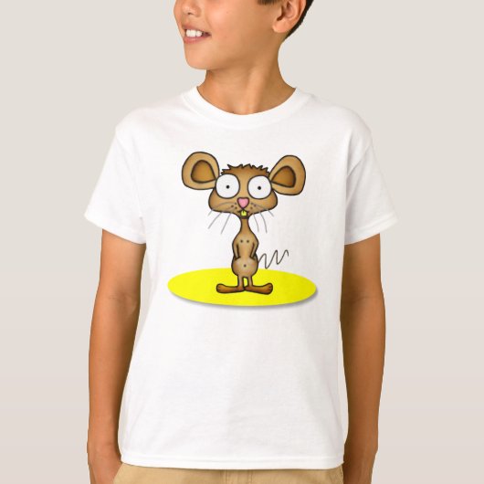小型マウスのTシャツ Tシャツ (正面)