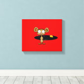 小型マウス キャンバスプリント (インサイチュ (ウッドフロア))