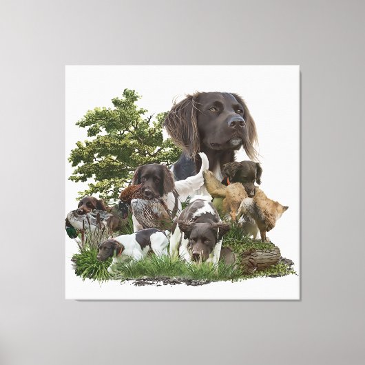 小型ムンスターランダー キャンバスプリント (正面)