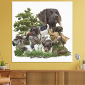 小型ムンスターランダー キャンバスプリント (インサイチュ (リビング))