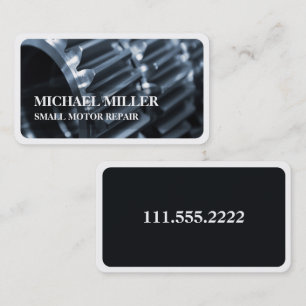小型モーター修理 名刺