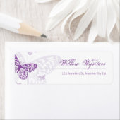 小型ラベルシール：：蝶3 ラベル (インサイチュ)