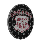 小型ロゴGOC ダーツボード (正面左)