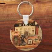 小型ヴィンテージ蓄音機 キーホルダー (正面)