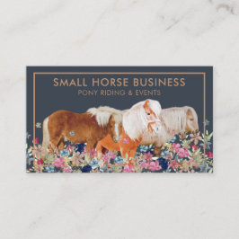 小型乗馬繁殖ポニー 名刺