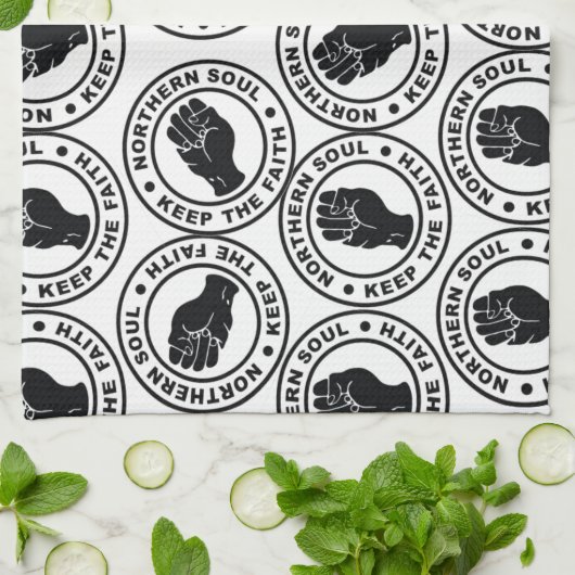 小型北の精神 キッチンタオル (折り畳み)